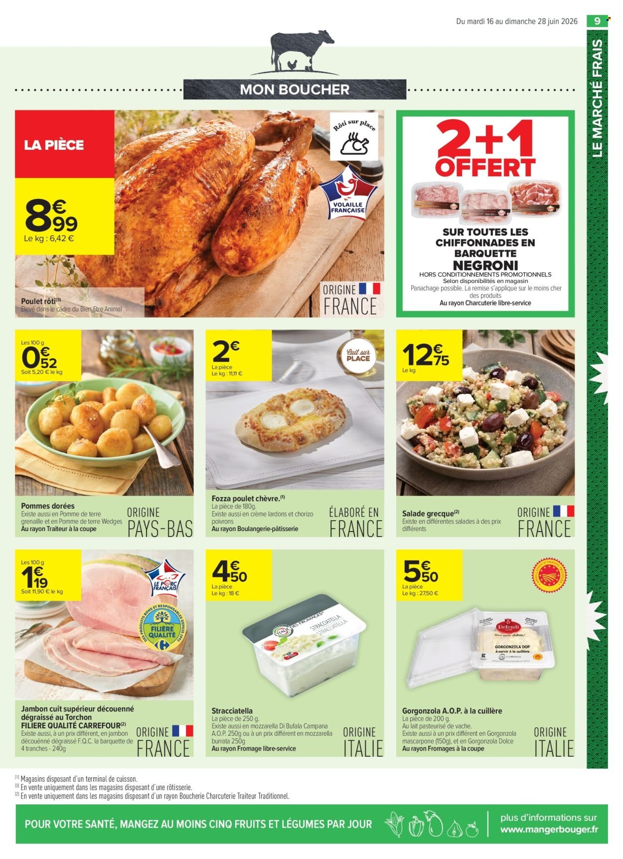 Catalogue CARREFOUR CONTACT - LE MOIS DES SUPPORTERS