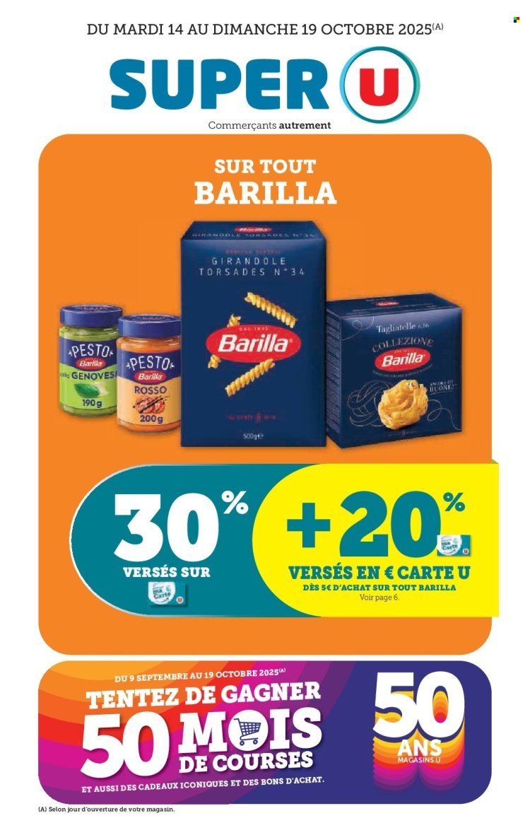 Catalogue SUPER U - Les prix bas de la semaine (2025-10-14 - 2025-10-19)