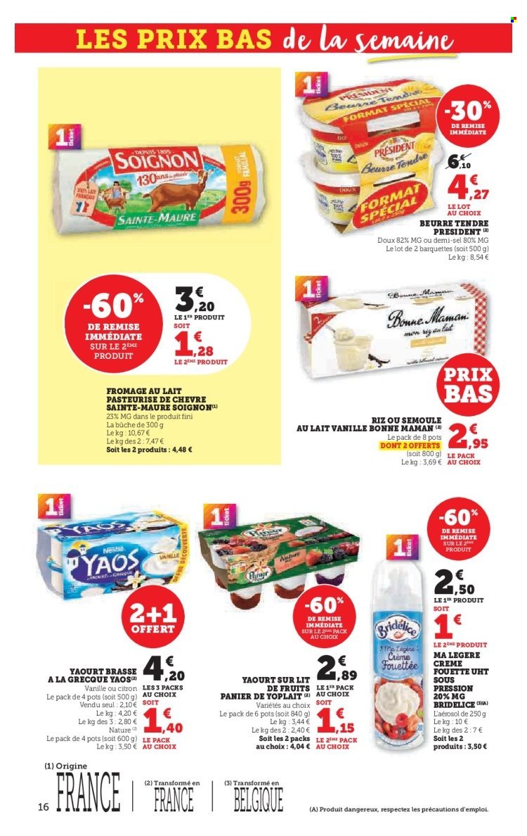 Catalogue SUPER U - Les prix bas de la semaine (2025-10-14 - 2025-10-19)