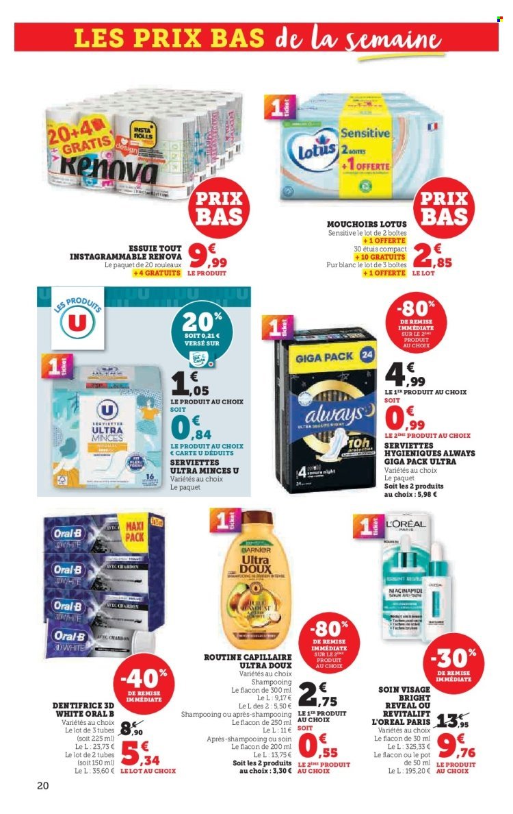Catalogue SUPER U - Les prix bas de la semaine (2025-10-14 - 2025-10-19)