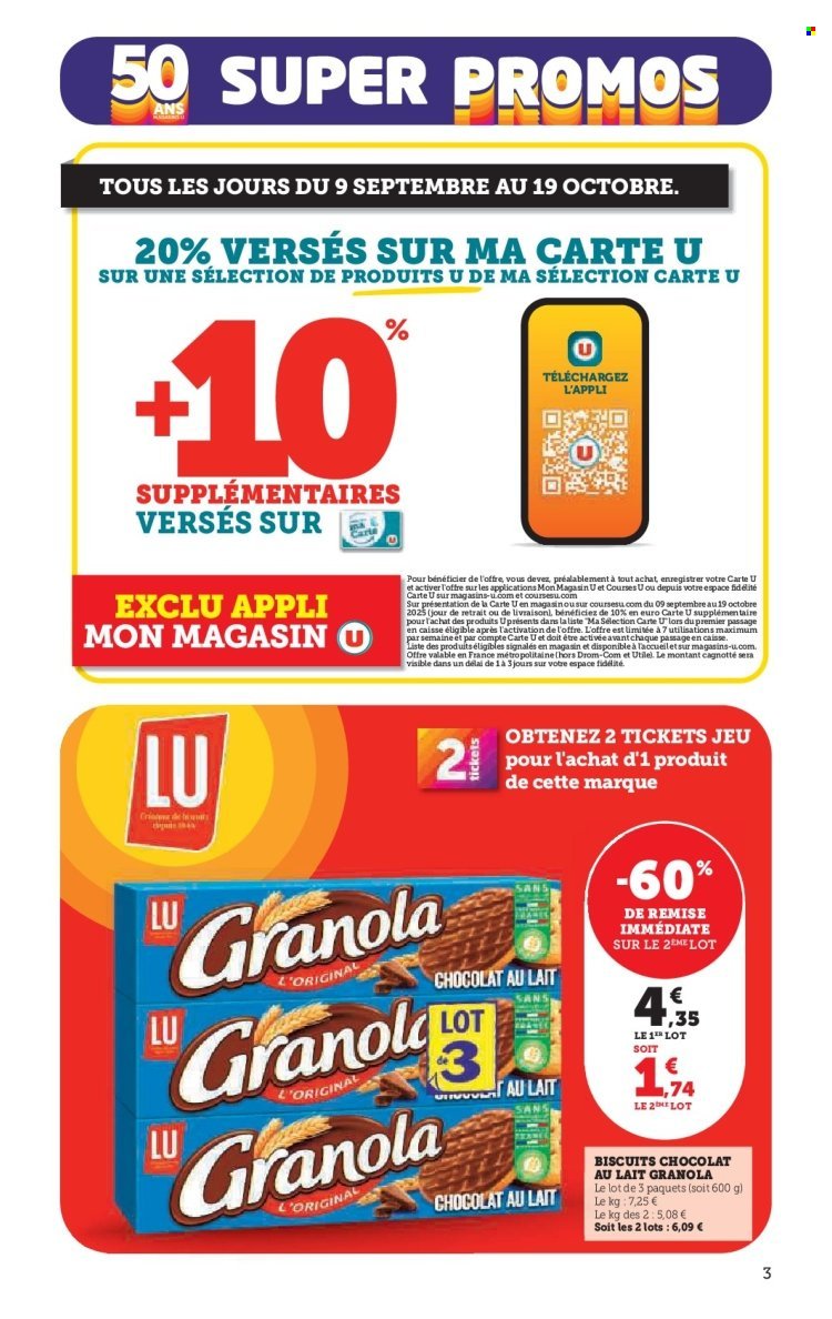 Catalogue SUPER U - Les prix bas de la semaine (2025-10-14 - 2025-10-19)