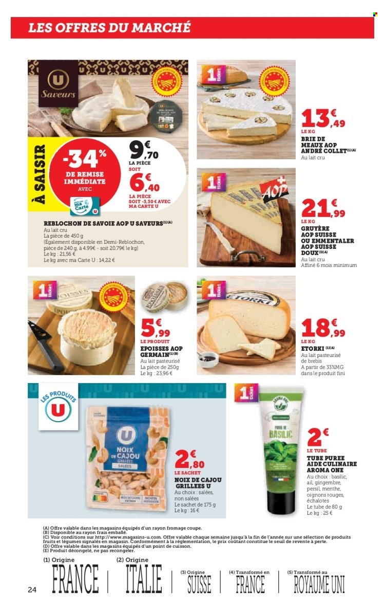 Catalogue SUPER U - Les prix bas de la semaine (2025-10-14 - 2025-10-19)