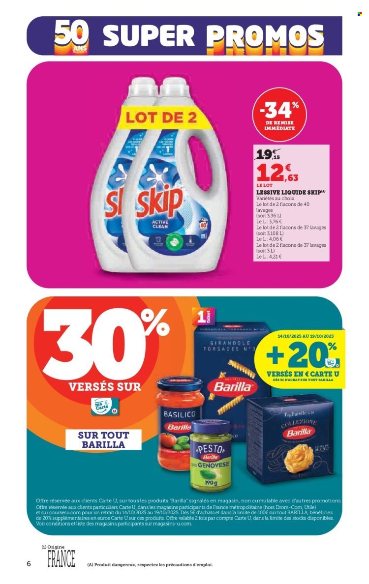 Catalogue SUPER U - Les prix bas de la semaine (2025-10-14 - 2025-10-19)