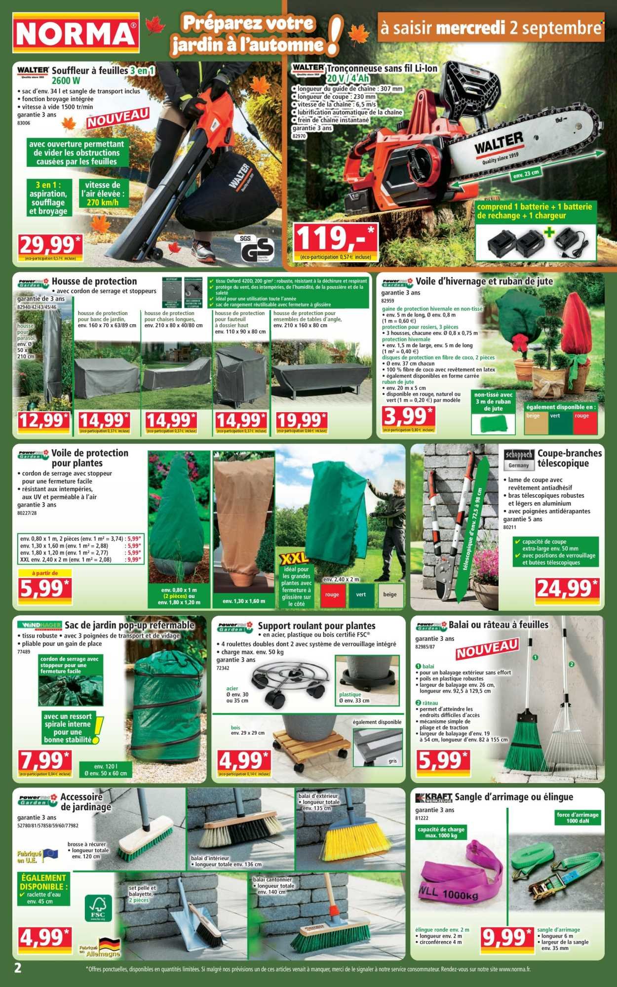 Catalogue NORMA - Du mercredi 2 septembre 2026