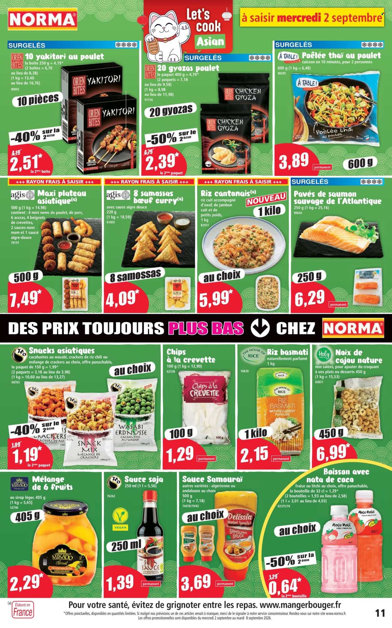 Catalogue NORMA - Du mercredi 2 septembre 2026