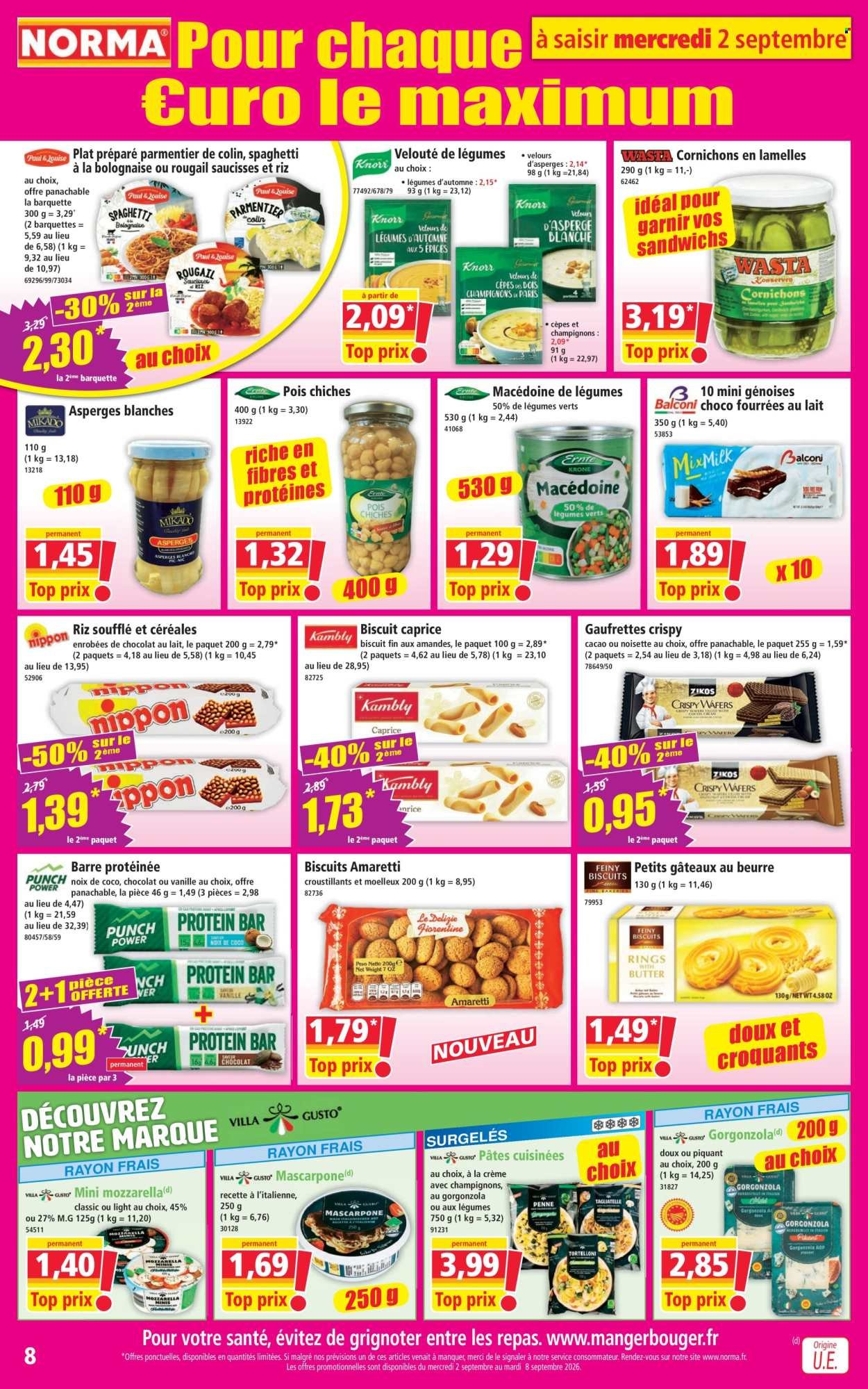 Catalogue NORMA - Du mercredi 2 septembre 2026