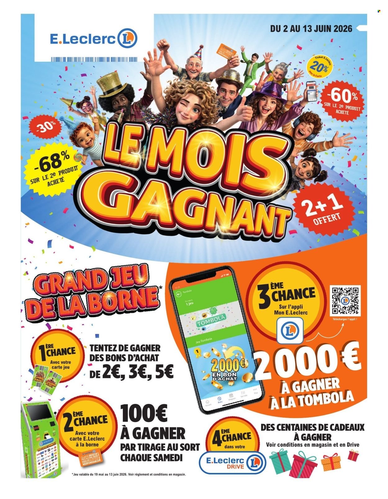 Catalogue E.LECLERC - LE MOIS GAGNANT