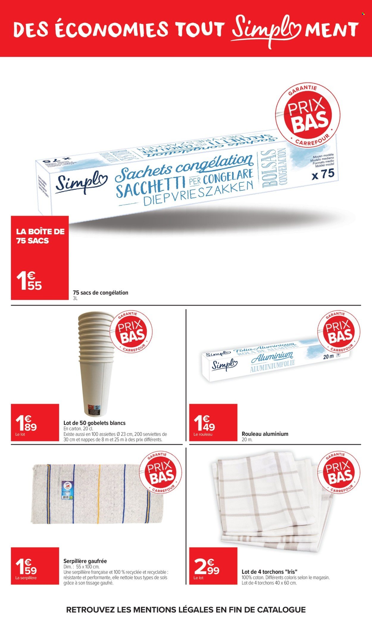 Catalogue CARREFOUR MARKET - GARANTIE PRIX BAS-TOUT SIMPL'MENT