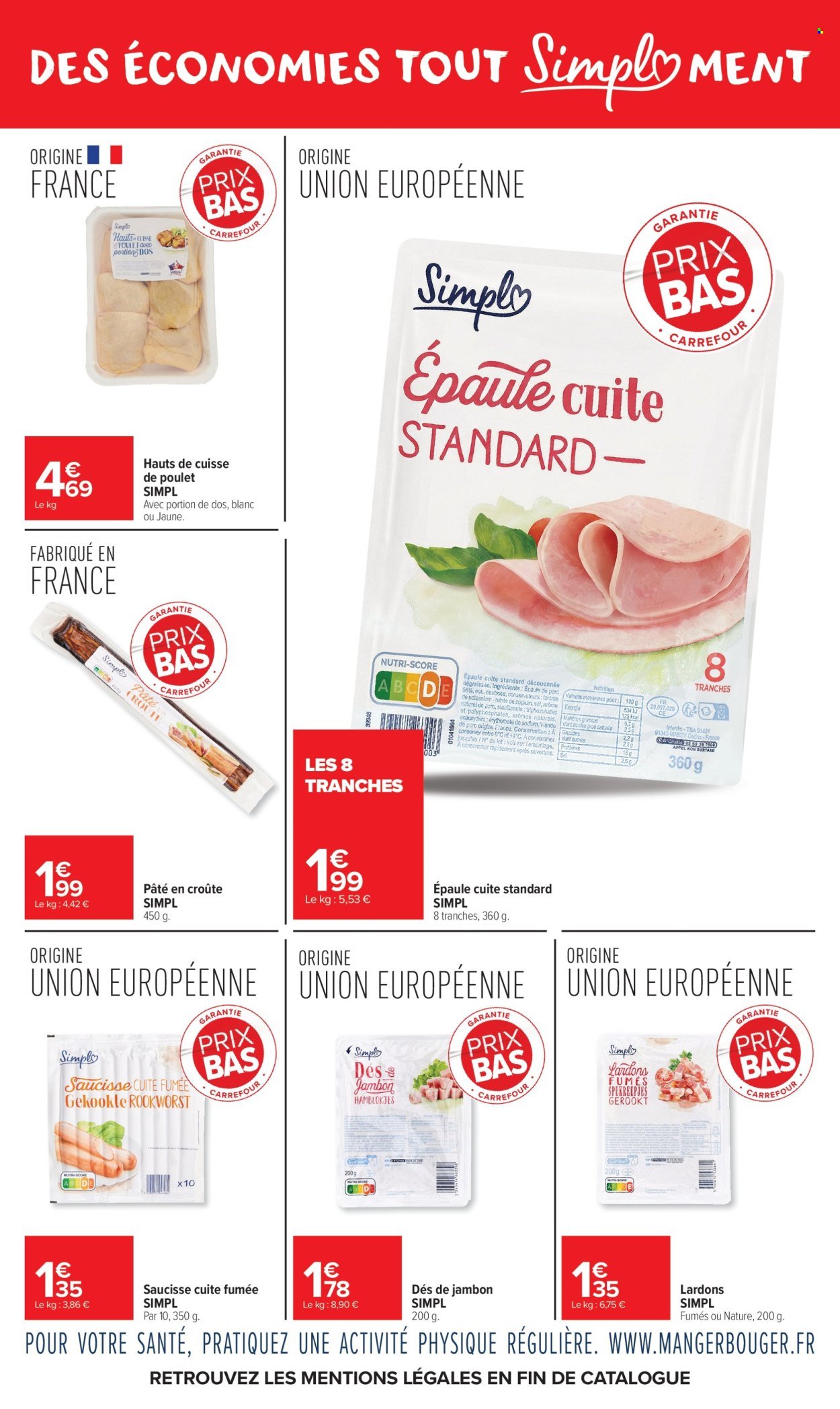 Catalogue CARREFOUR MARKET - GARANTIE PRIX BAS-TOUT SIMPL'MENT