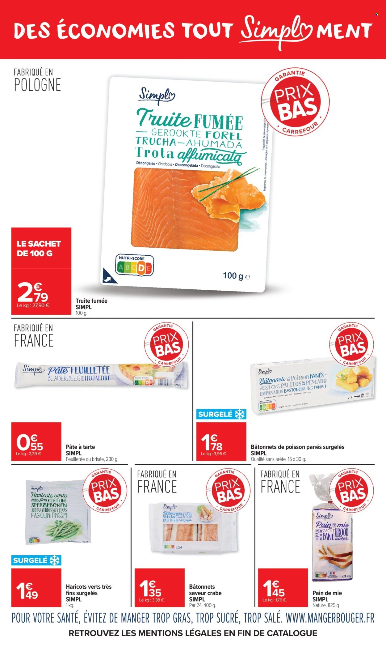 Catalogue CARREFOUR MARKET - GARANTIE PRIX BAS-TOUT SIMPL'MENT