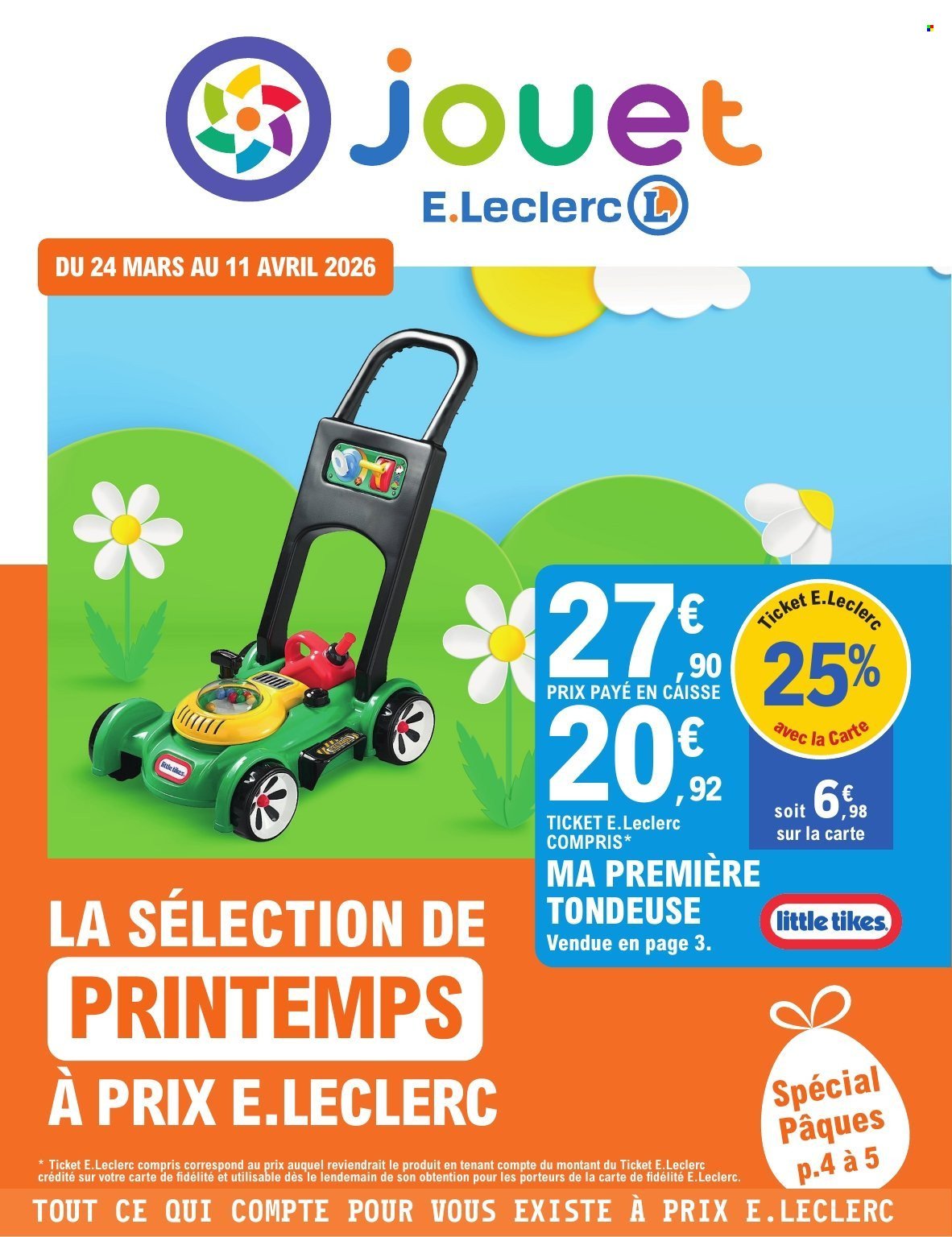 Catalogue E.LECLERC - JOUETS DE PRINTEMPS