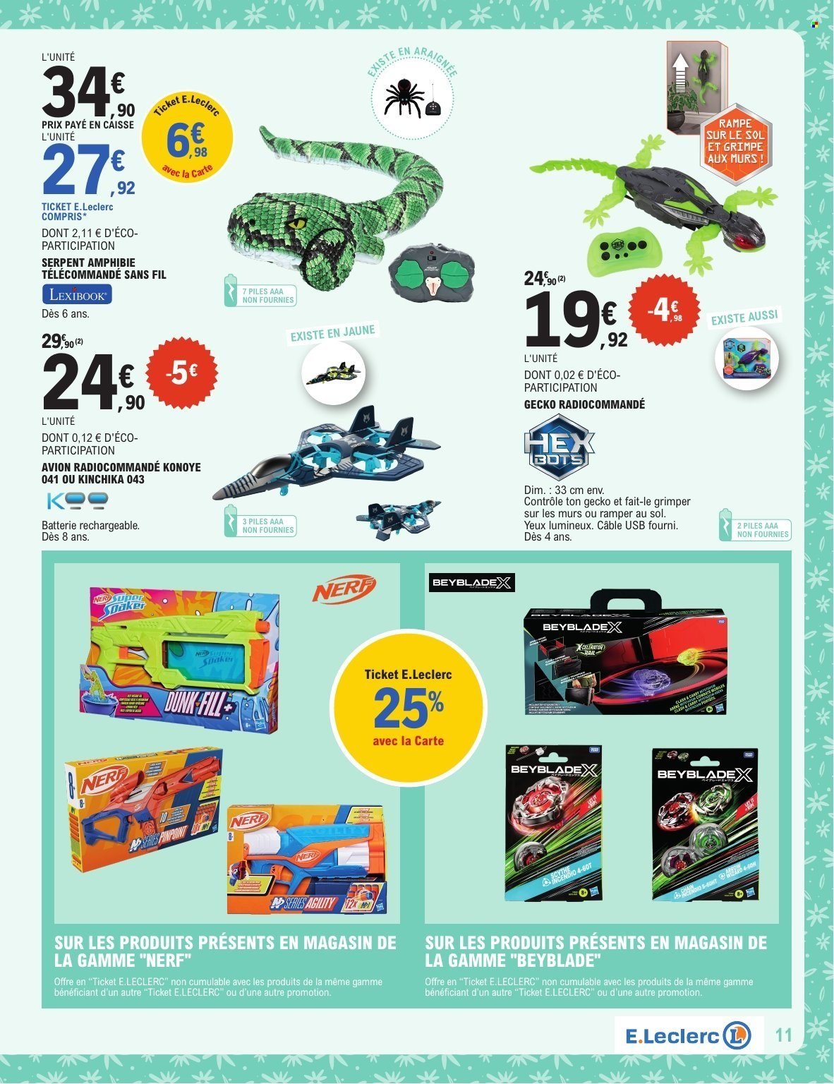 Catalogue E.LECLERC - JOUETS DE PRINTEMPS