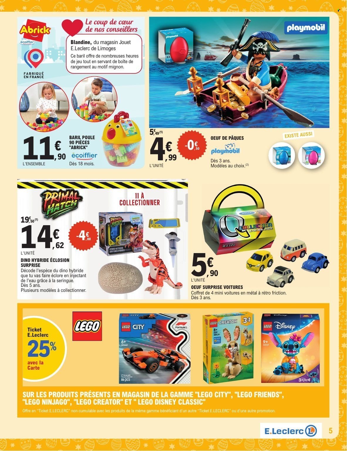 Catalogue E.LECLERC - JOUETS DE PRINTEMPS