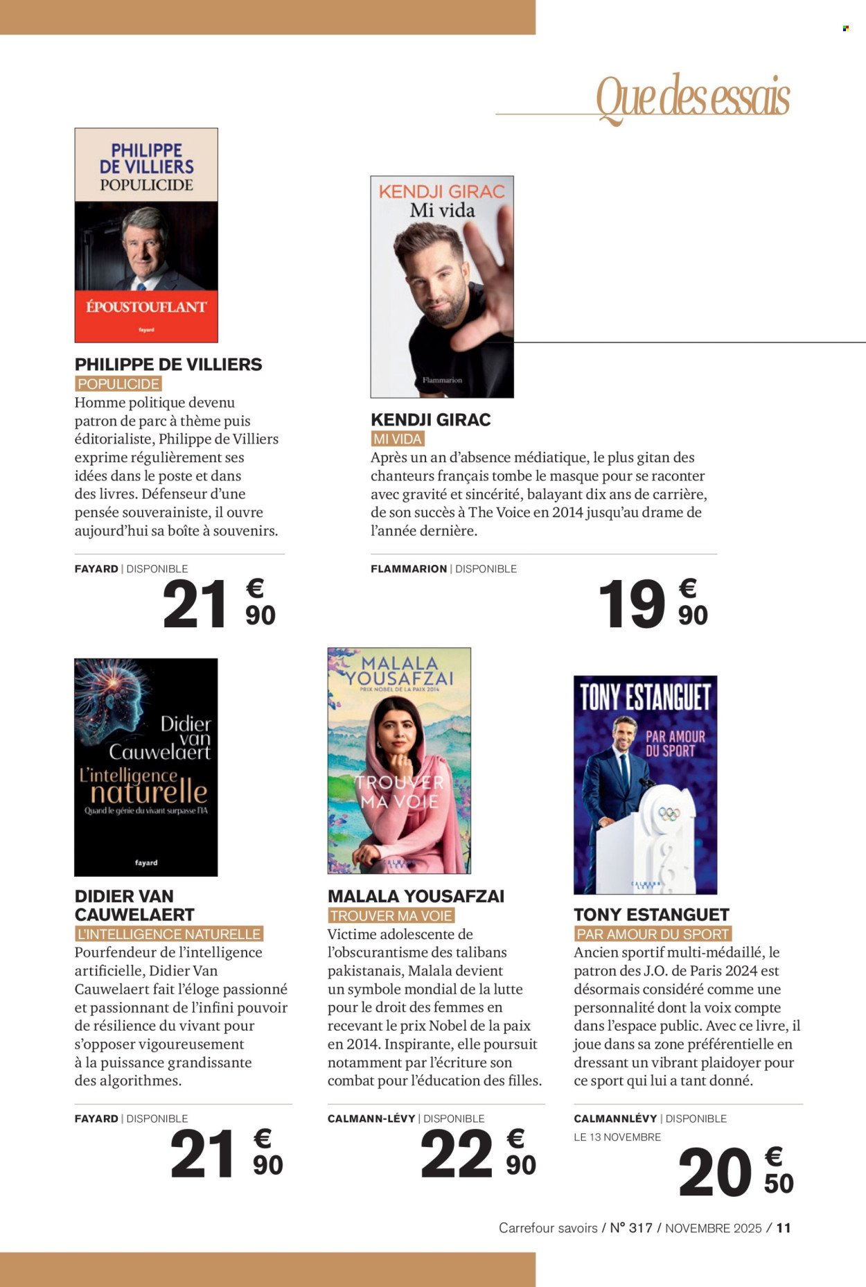 Catalogue CARREFOUR - A CHACUN SA CULTURE