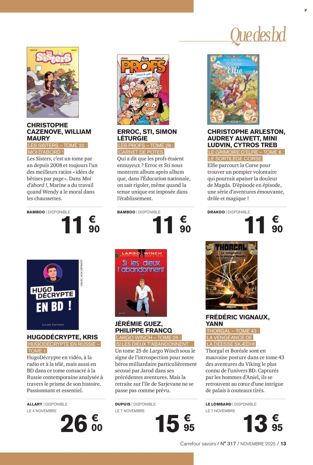 Catalogue CARREFOUR - A CHACUN SA CULTURE