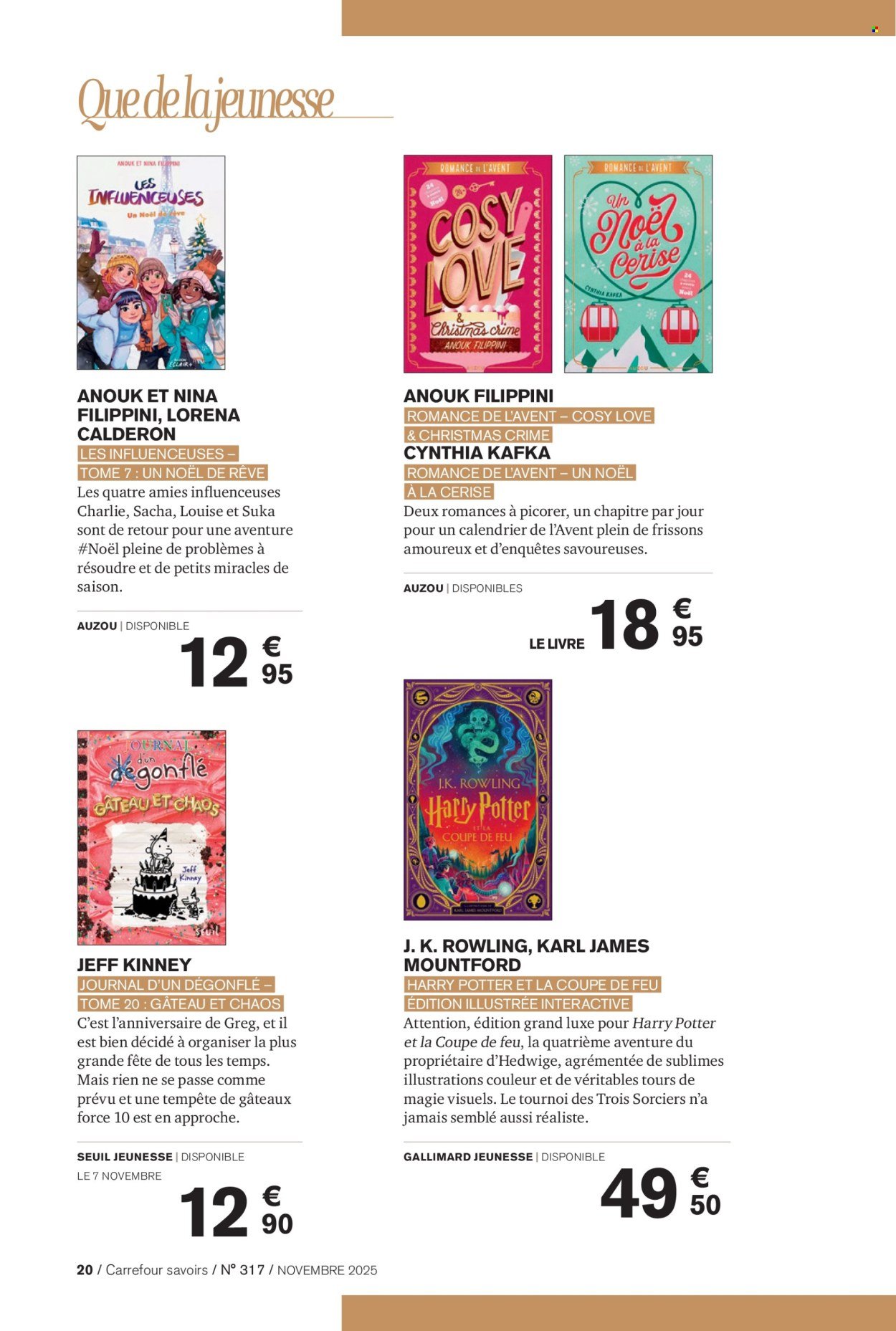Catalogue CARREFOUR - A CHACUN SA CULTURE