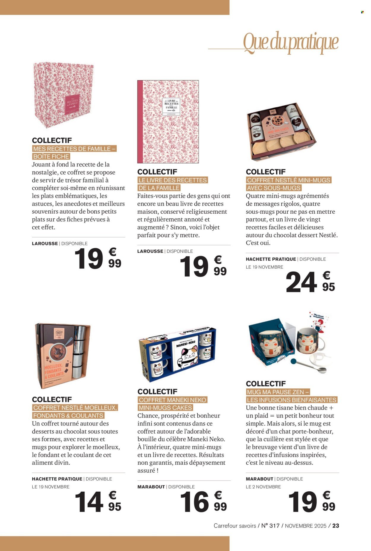 Catalogue CARREFOUR - A CHACUN SA CULTURE