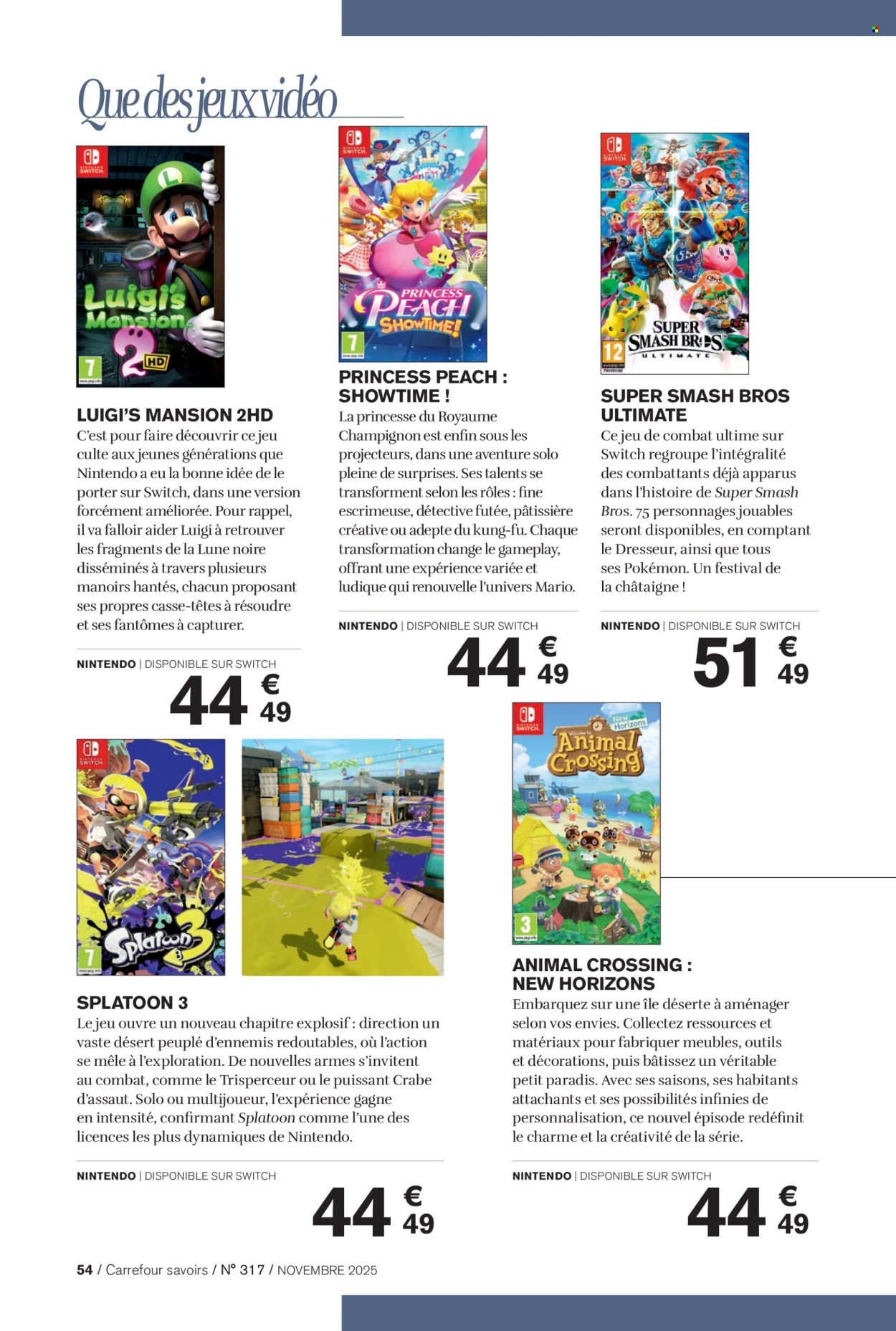 Catalogue CARREFOUR - A CHACUN SA CULTURE