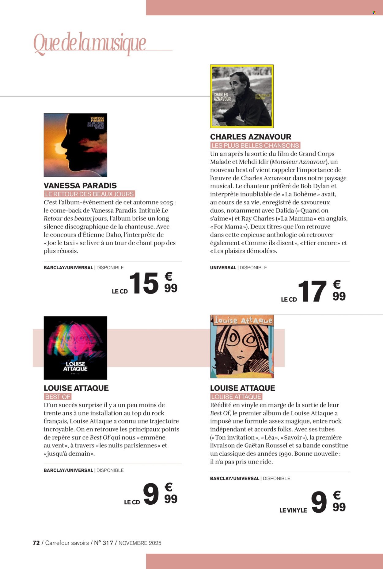 Catalogue CARREFOUR - A CHACUN SA CULTURE