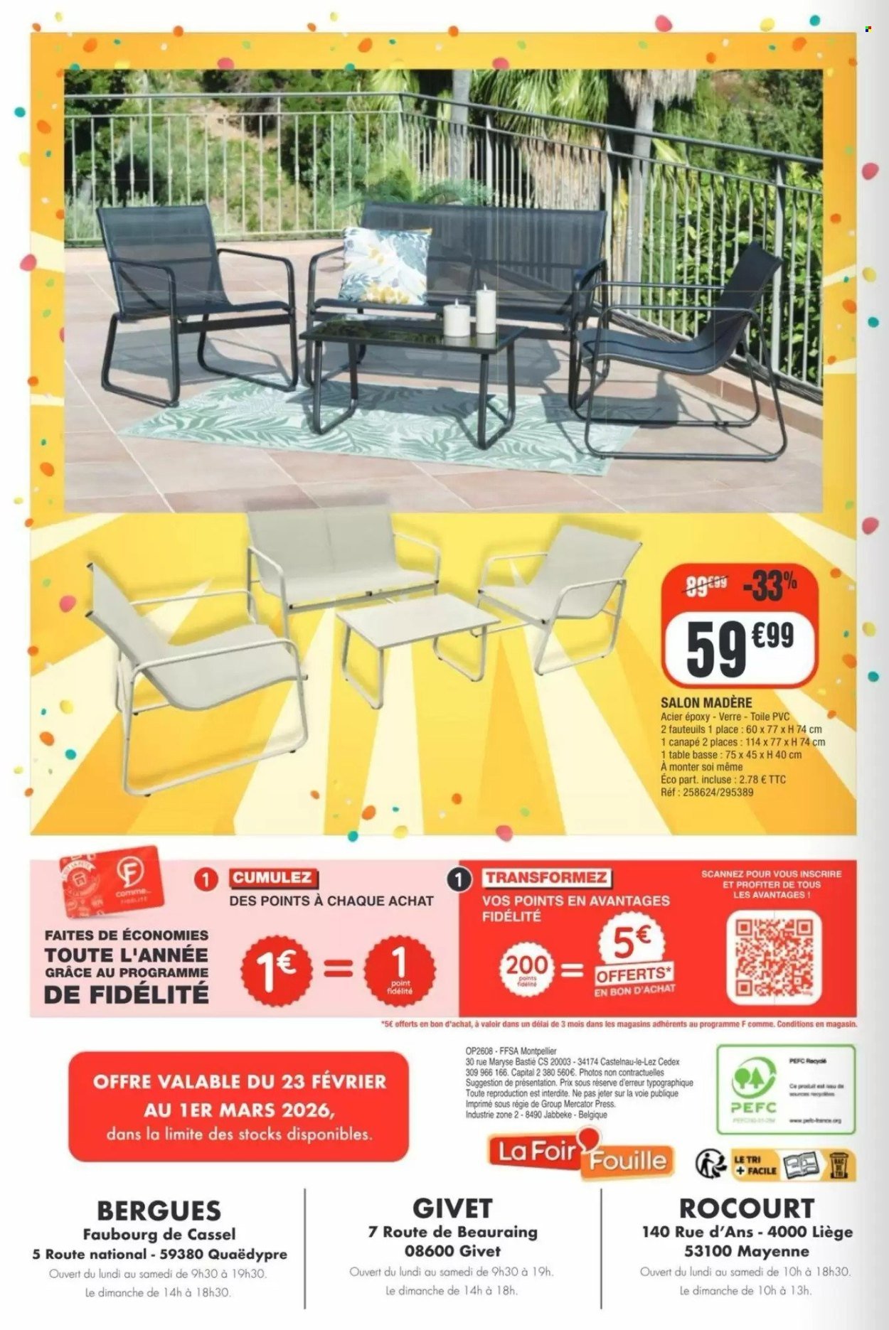 Catalogue LA FOIR'FOUILLE - Du lundi 23 février 2026 (2026-02-23 - 2026-03-01)