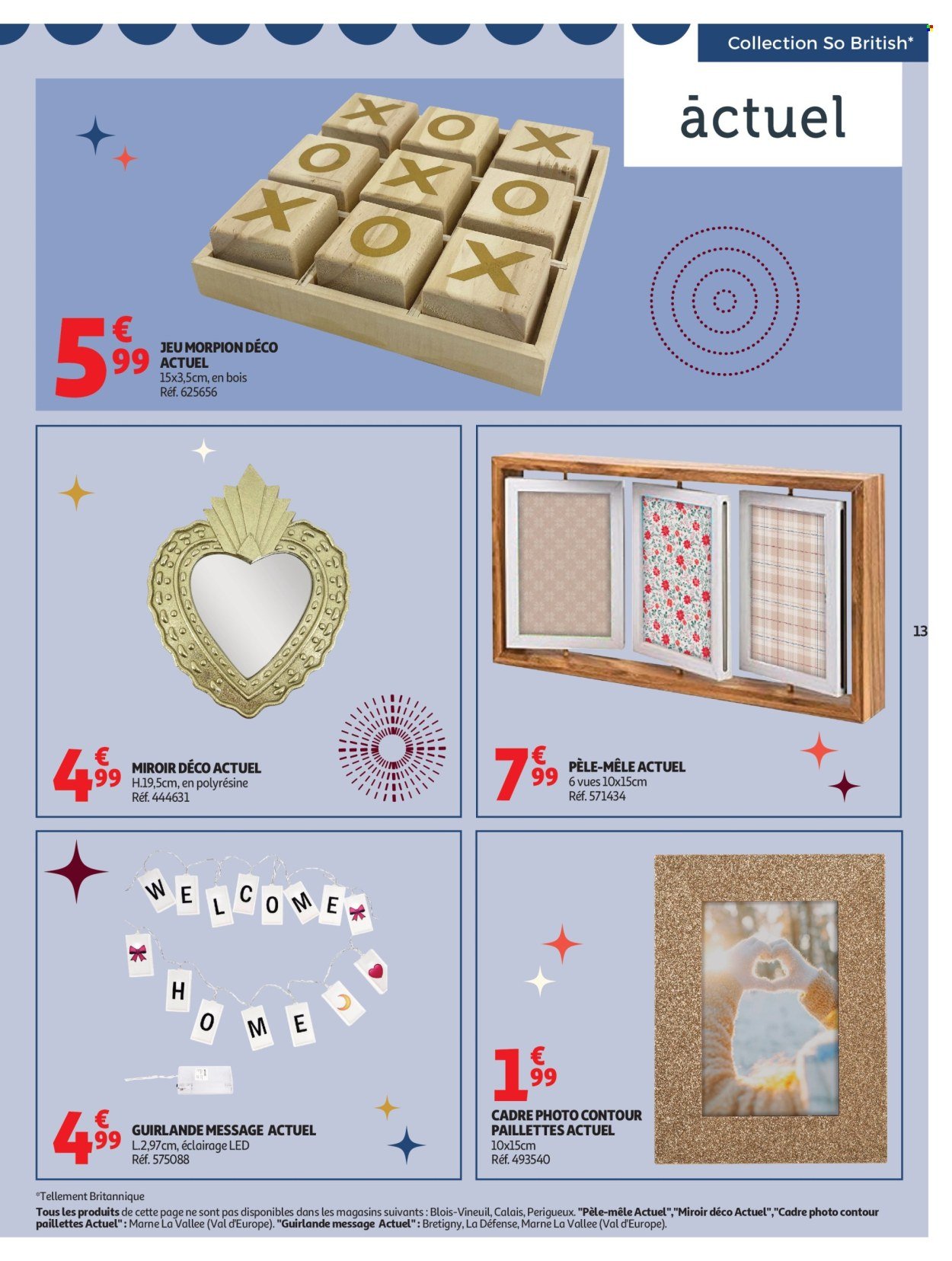 Catalogue AUCHAN - Bon Noël et Bonnes Affaires : Sélection déco