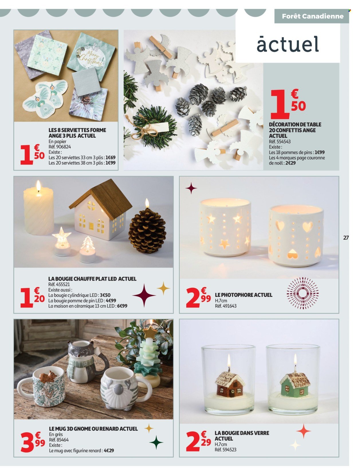 Catalogue AUCHAN - Bon Noël et Bonnes Affaires : Sélection déco
