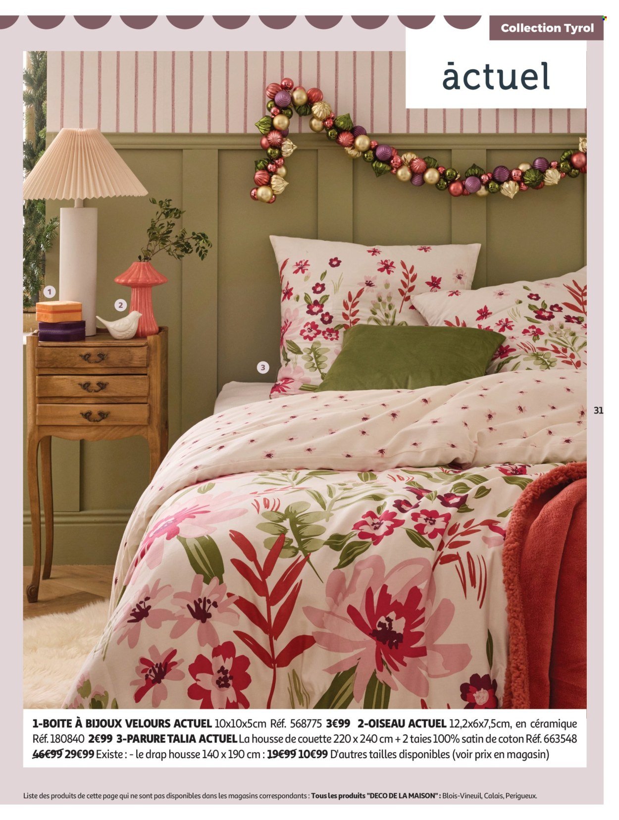 Catalogue AUCHAN - Bon Noël et Bonnes Affaires : Sélection déco