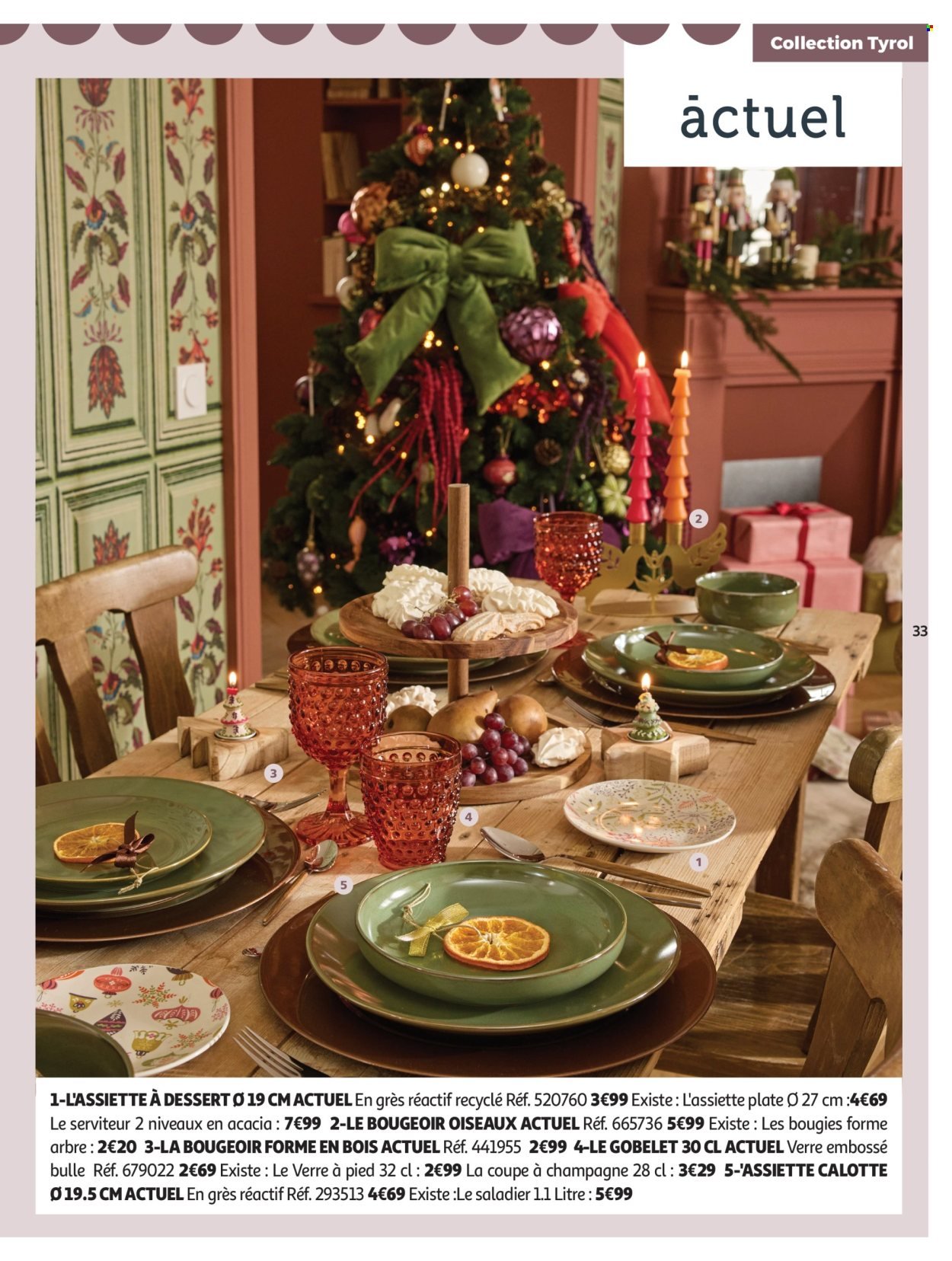 Catalogue AUCHAN - Bon Noël et Bonnes Affaires : Sélection déco