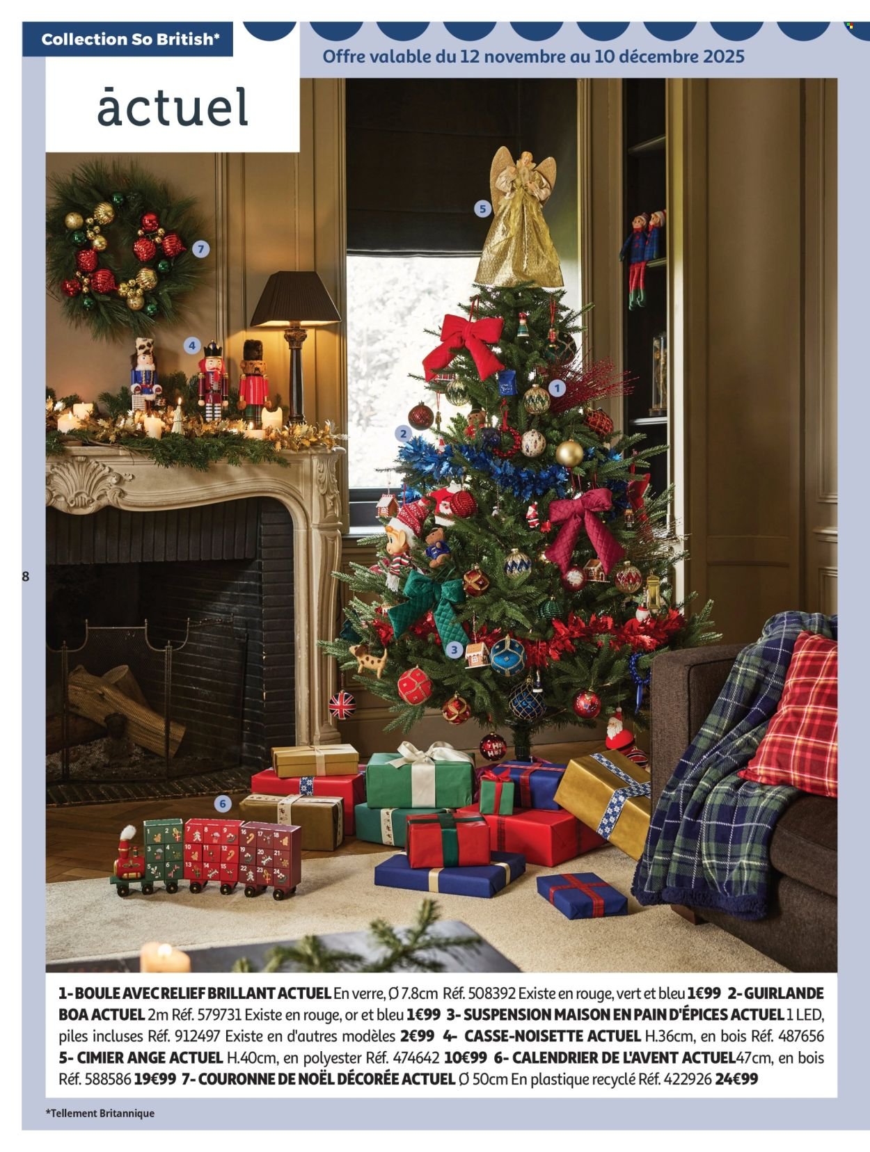 Catalogue AUCHAN - Bon Noël et Bonnes Affaires : Sélection déco