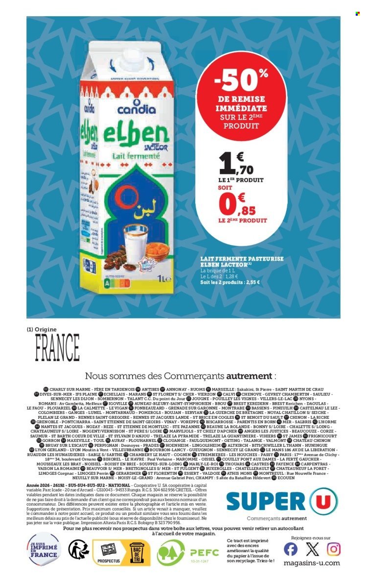 Catalogue SUPER U - Saveurs d'Orient à prix bas