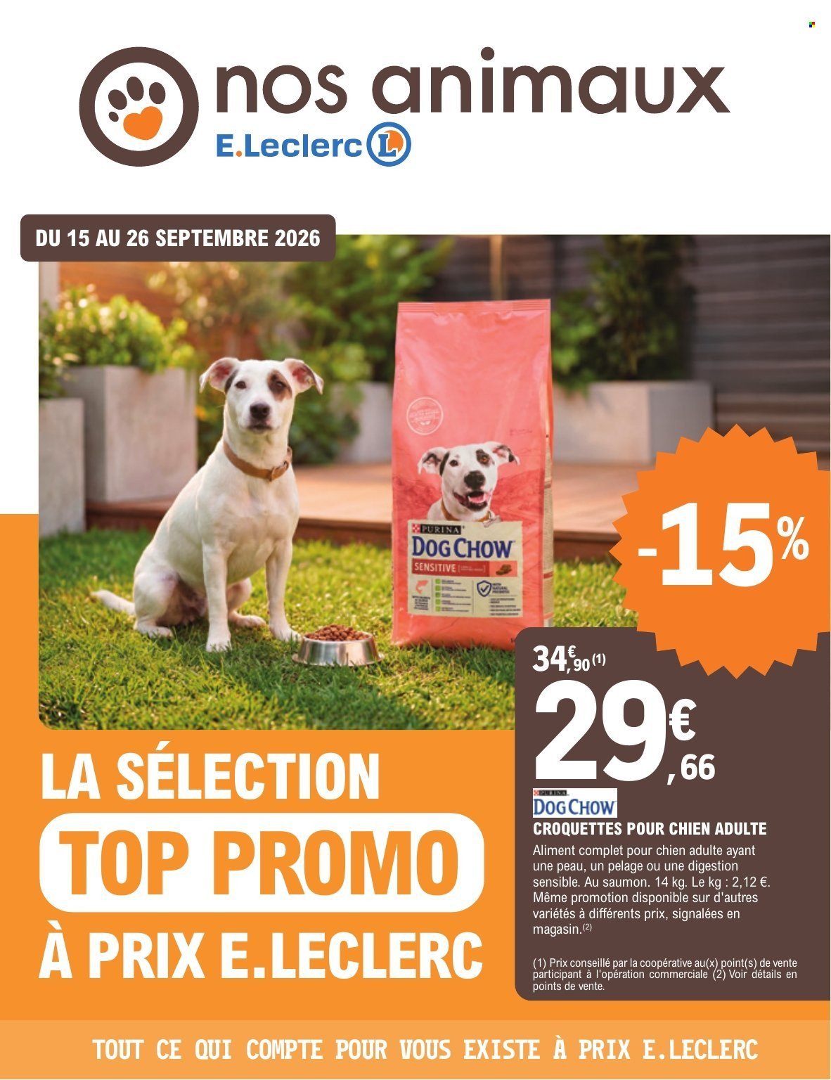 Catalogue E.LECLERC - TRAFIC ANIMALERIE