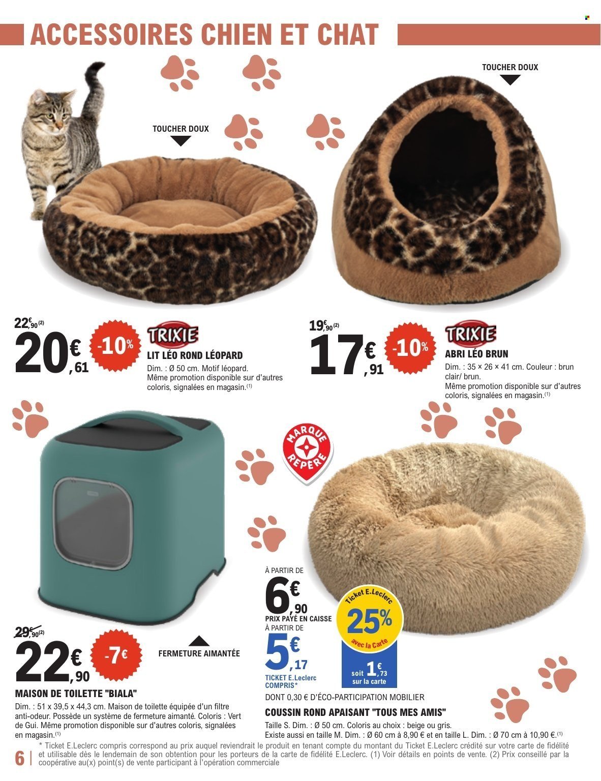 Catalogue E.LECLERC - TRAFIC ANIMALERIE