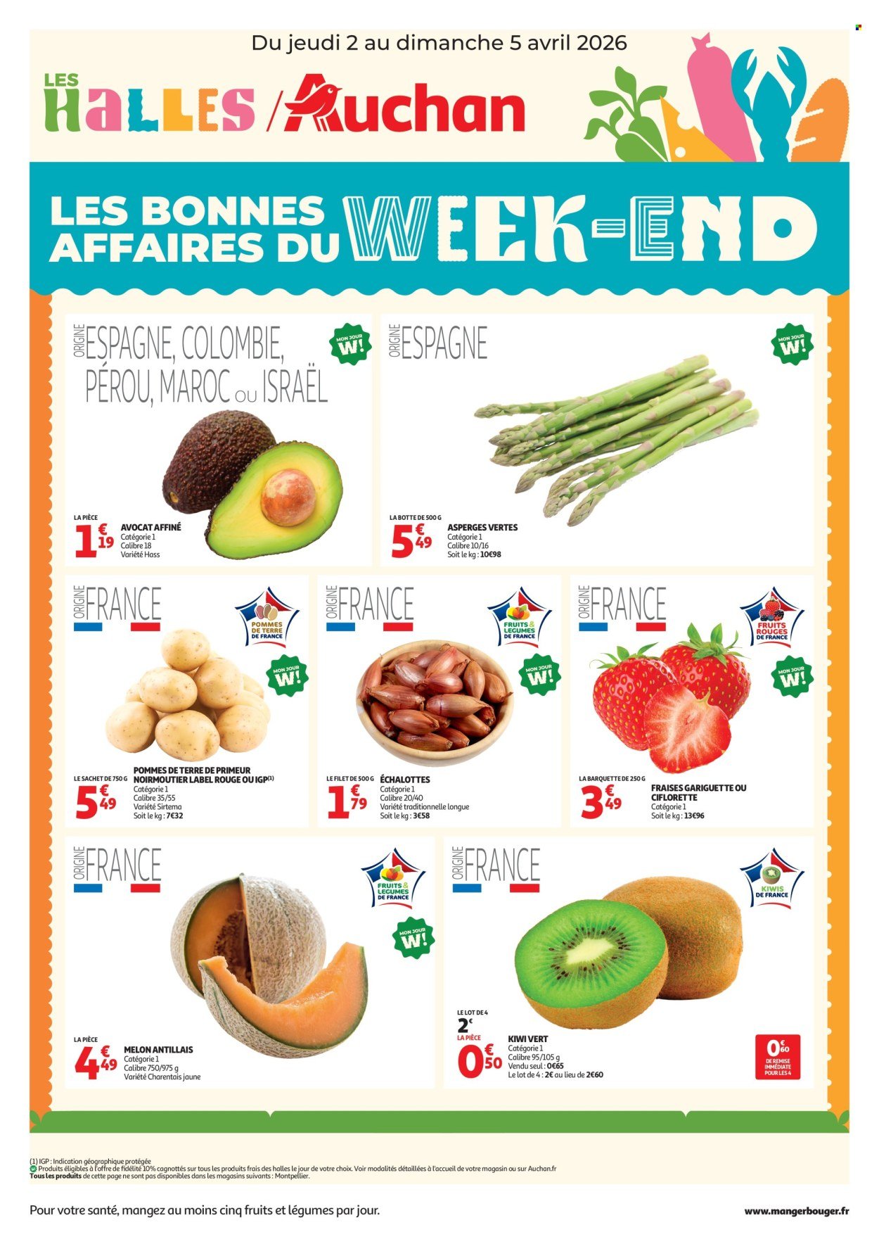 Catalogue AUCHAN - Les bons plans du week-end dans votre hyper !