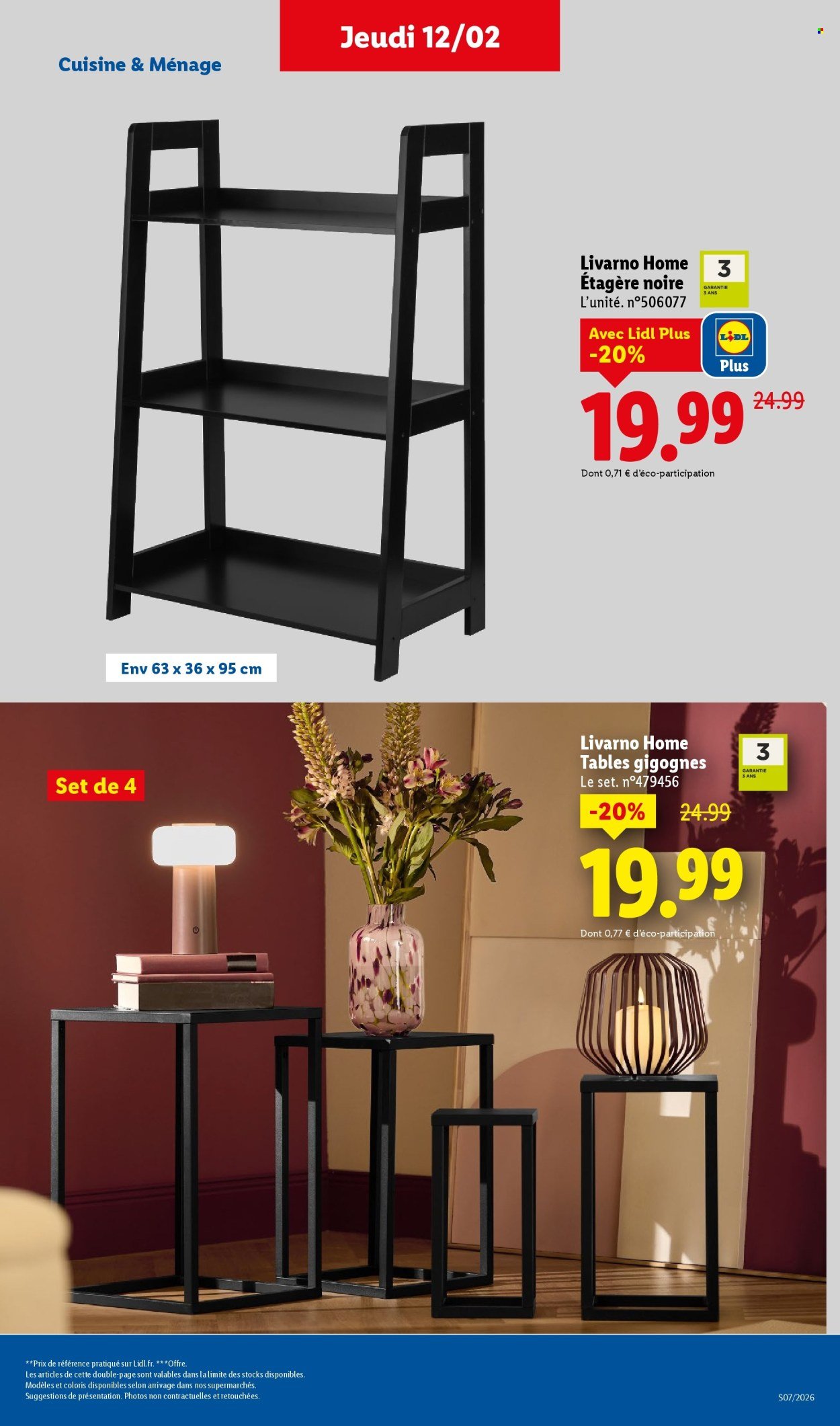 Catalogue LIDL - Les bonnes affaires de la semaine