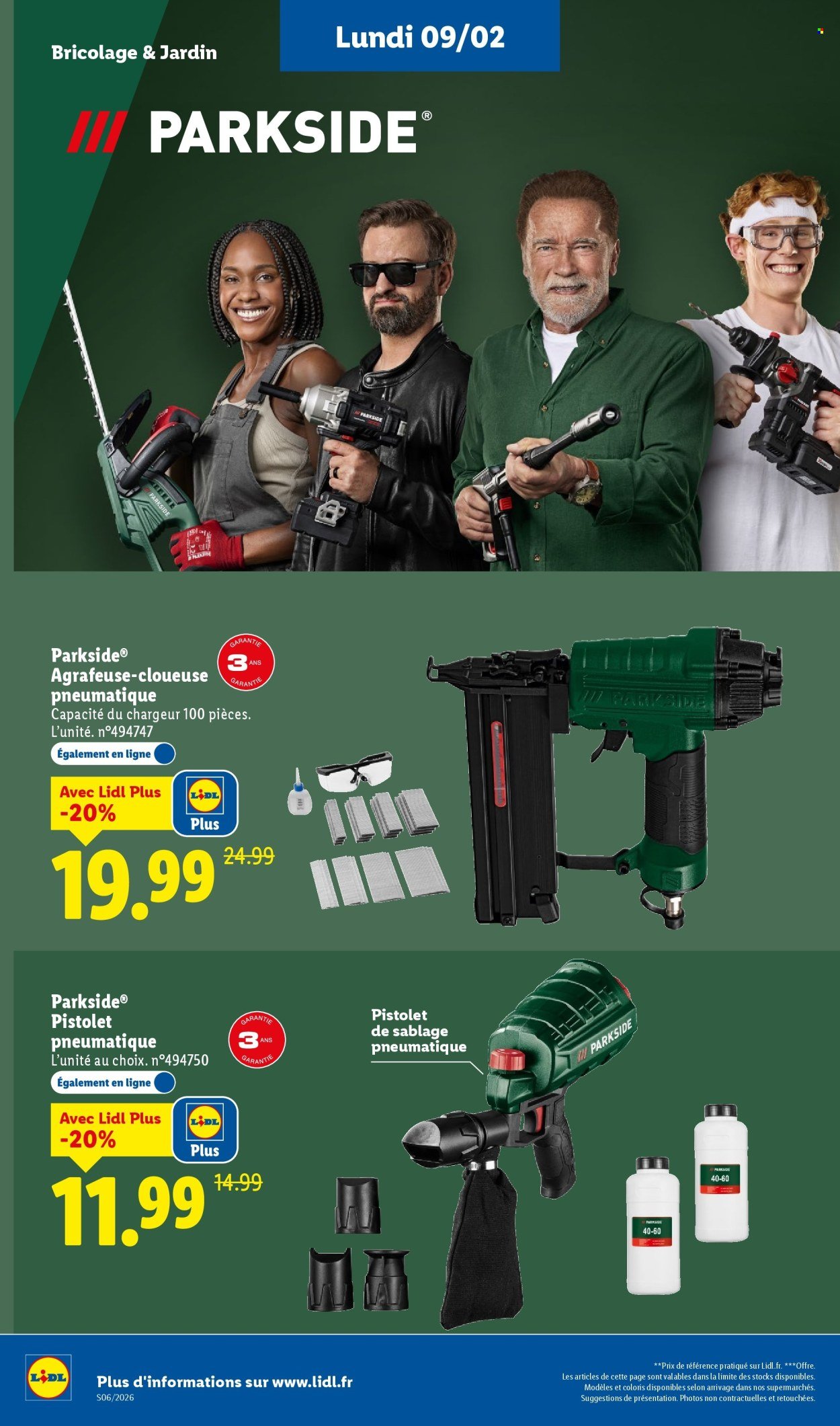 Catalogue LIDL - Les bonnes affaires de la semaine (2026-02-09 - 2026-02-12)