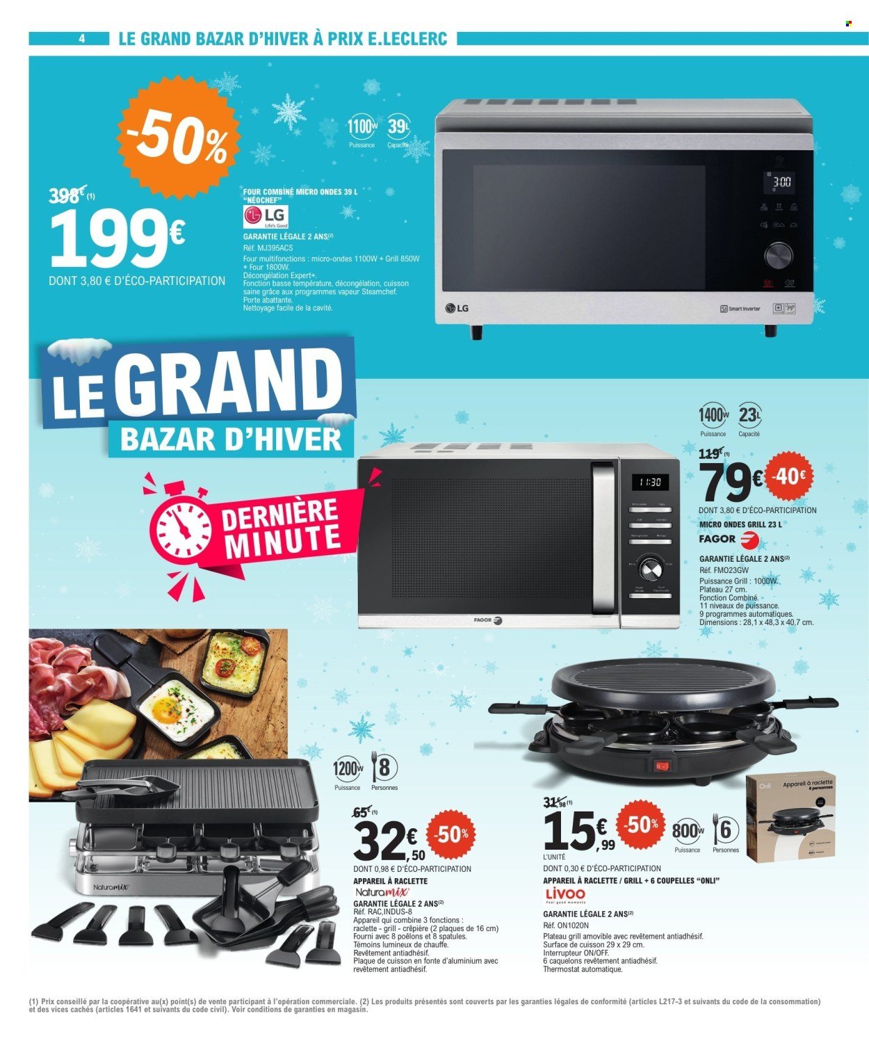 Catalogue E.LECLERC - LE GRAND BAZAR D'HIVER (ex soldes) (2026-01-07 - 2026-01-17)
