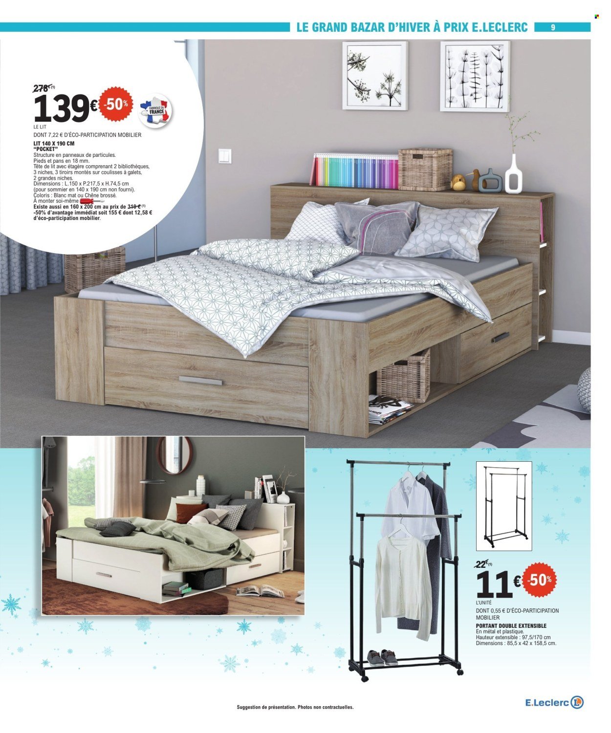 Catalogue E.LECLERC - LE GRAND BAZAR D'HIVER (ex soldes) (2026-01-07 - 2026-01-17)