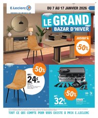 Catalogue E.LECLERC - LE GRAND BAZAR D'HIVER (ex soldes)