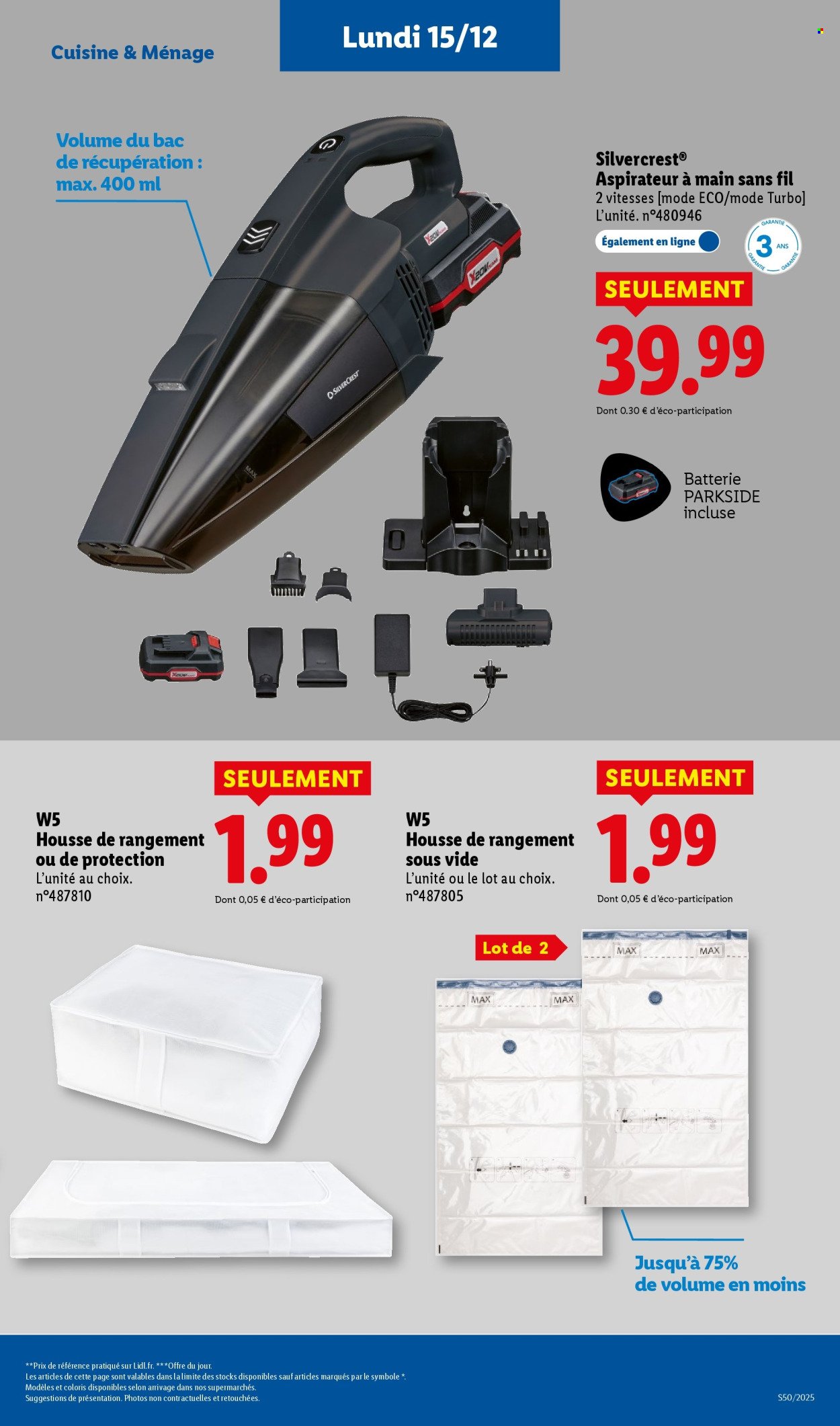 Catalogue LIDL - Les bonnes affaires de la semaine (2025-12-11 - 2025-12-15)