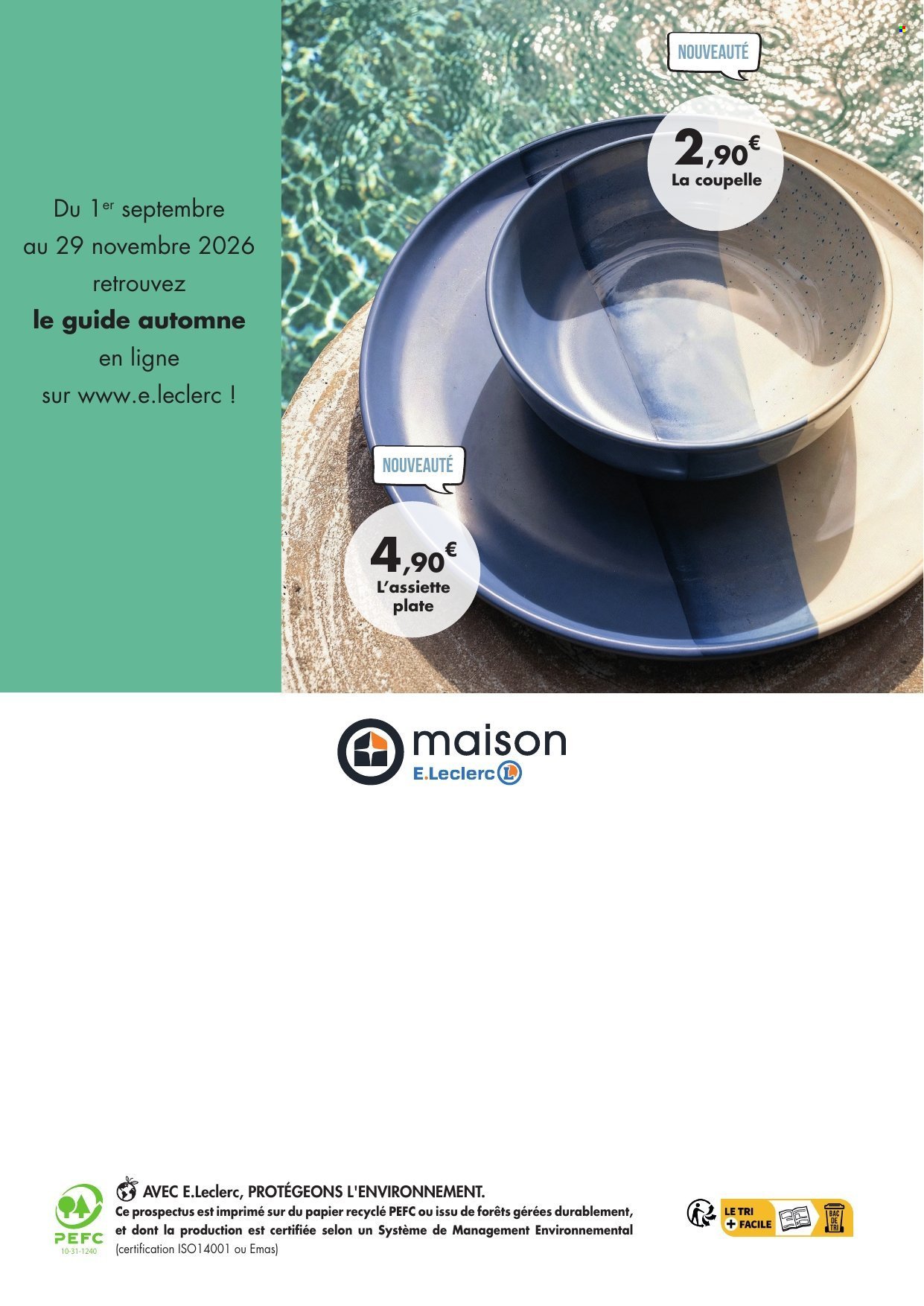 Catalogue E.LECLERC - GUIDE COLLECTION VERALEC ETE 2026