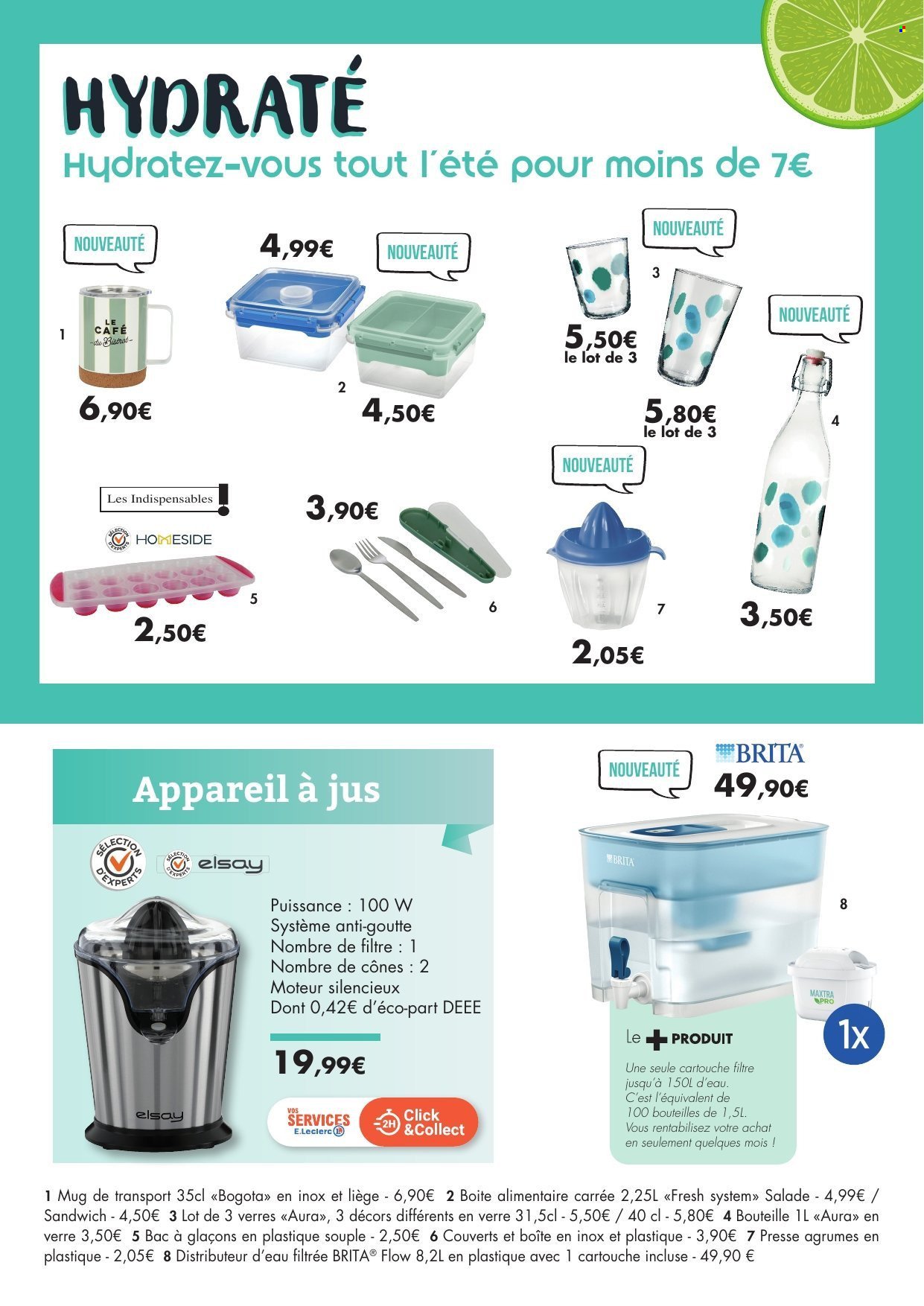 Catalogue E.LECLERC - GUIDE COLLECTION VERALEC ETE 2026