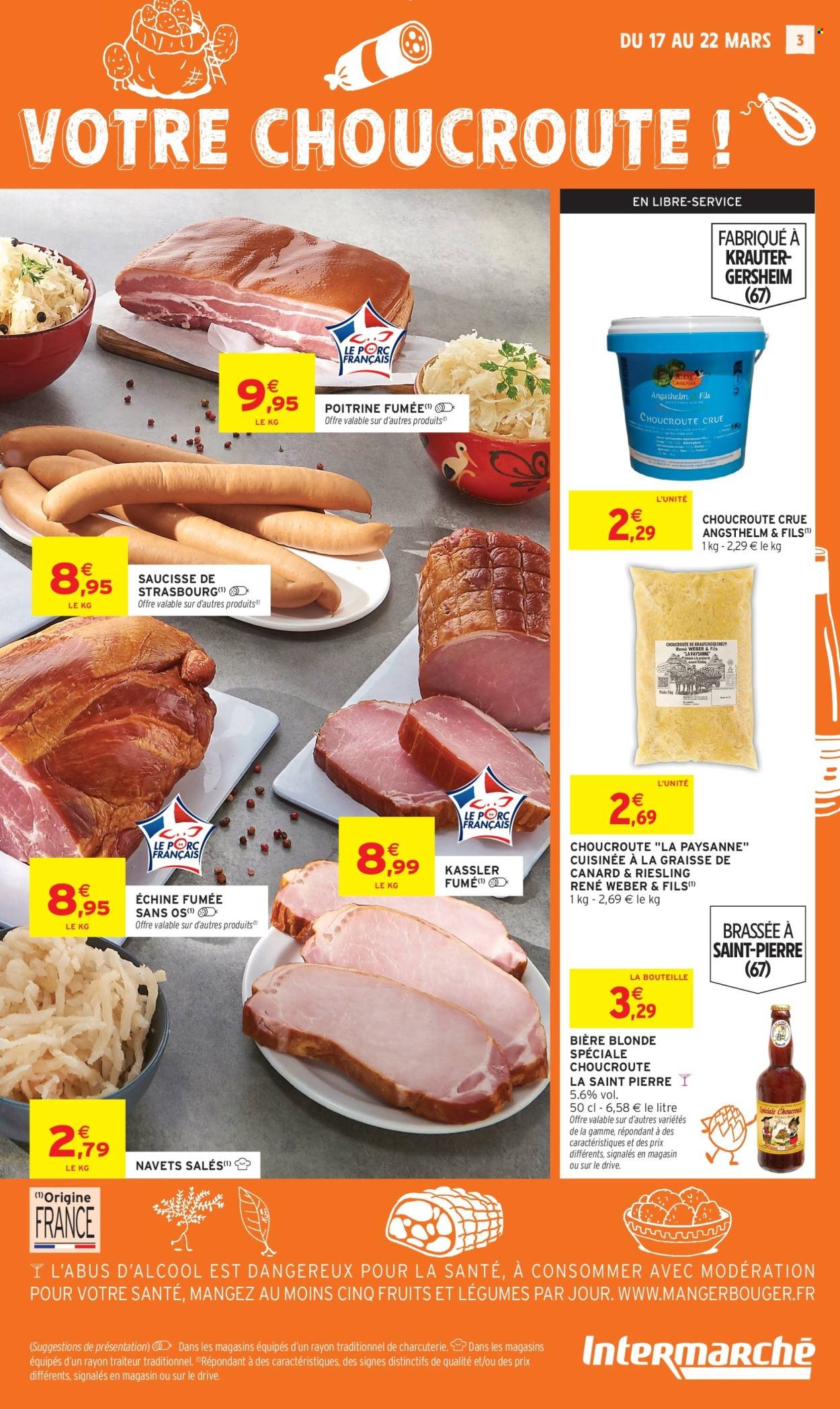 Catalogue INTERMARCHÉ - SPÉCIAL ALSACE CHOUCROUTE