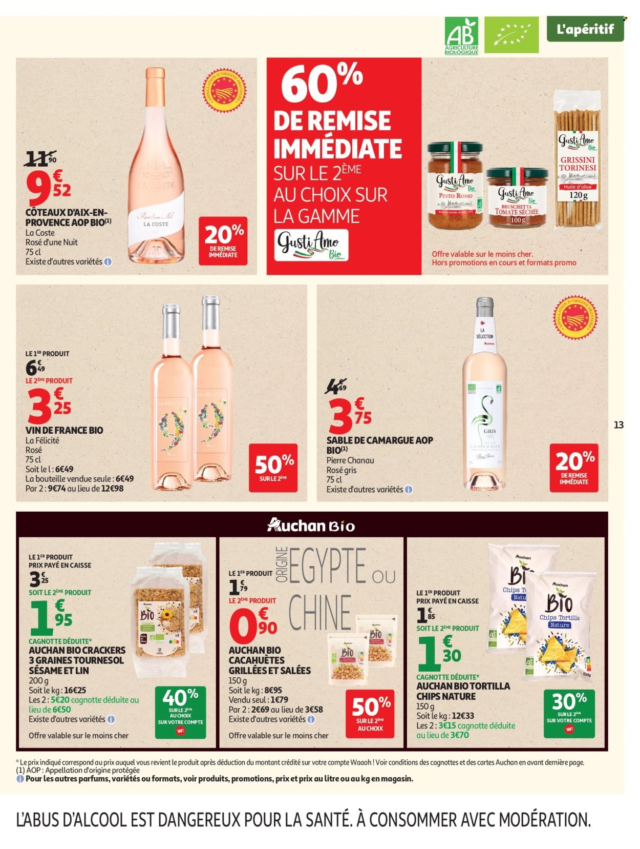 Catalogue AUCHAN - Sélection bio hypers (2026-05-05 - 2026-05-17)