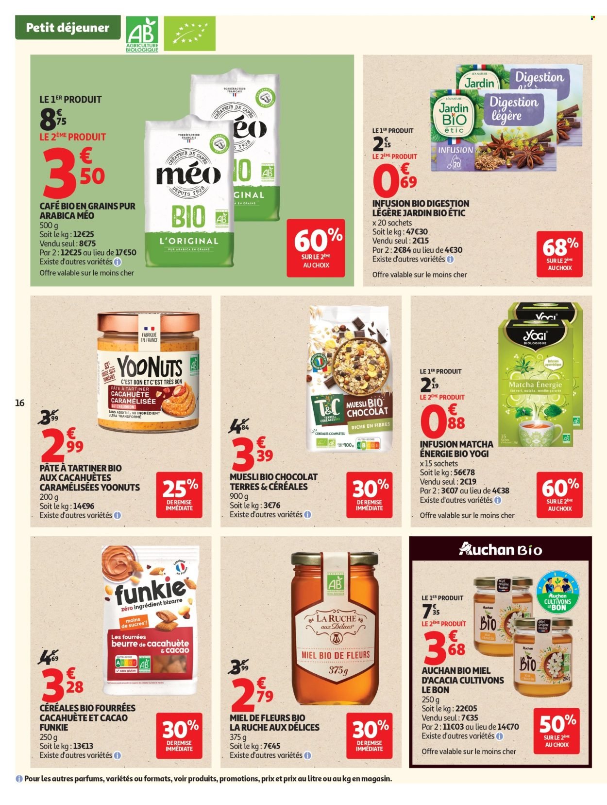 Catalogue AUCHAN - Sélection bio hypers (2026-05-05 - 2026-05-17)
