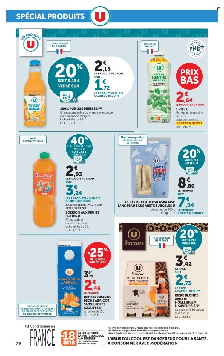 Catalogue SUPER U - Les prix bas de la semaine (2026-04-28 - 2026-05-10)