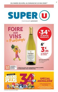 Catalogue SUPER U - Les prix bas de la semaine (2026-04-28 - 2026-05-10)