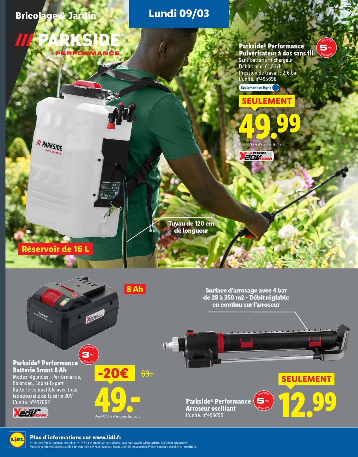 Catalogue LIDL - Plus de 400 produits Parkside (2026-03-02 - 2026-03-23)