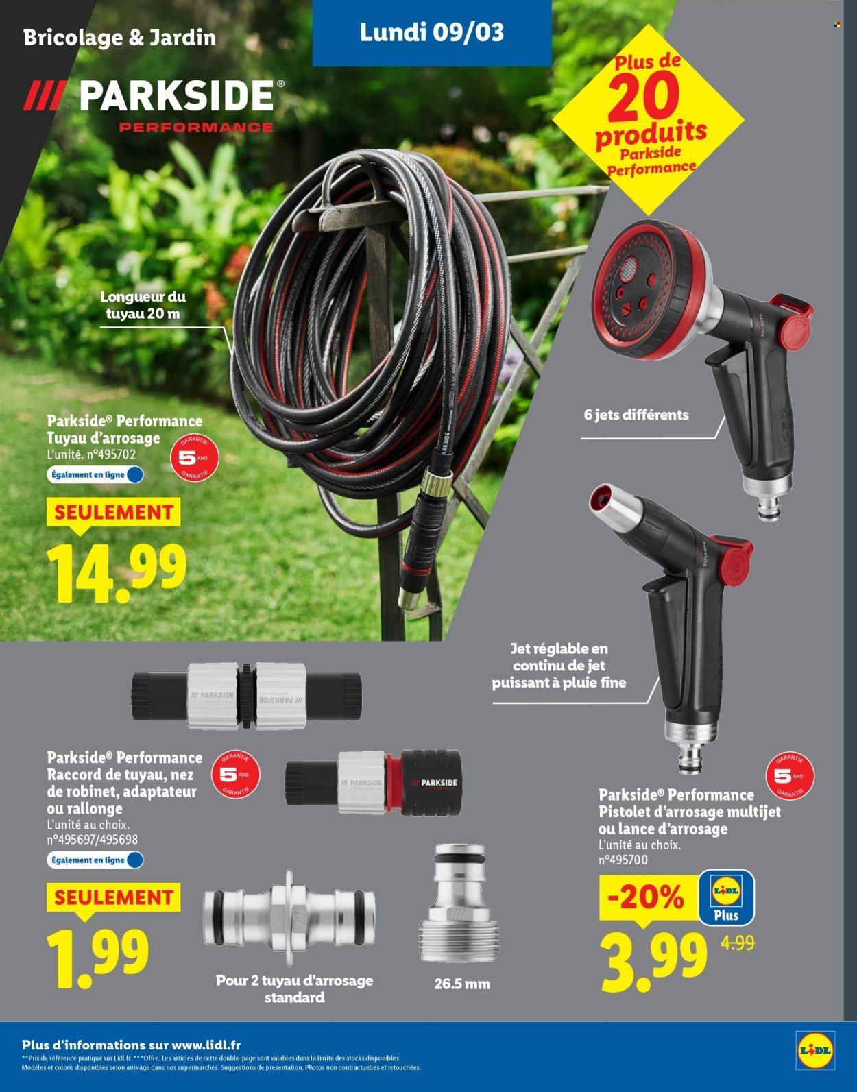 Catalogue LIDL - Plus de 400 produits Parkside (2026-03-02 - 2026-03-23)