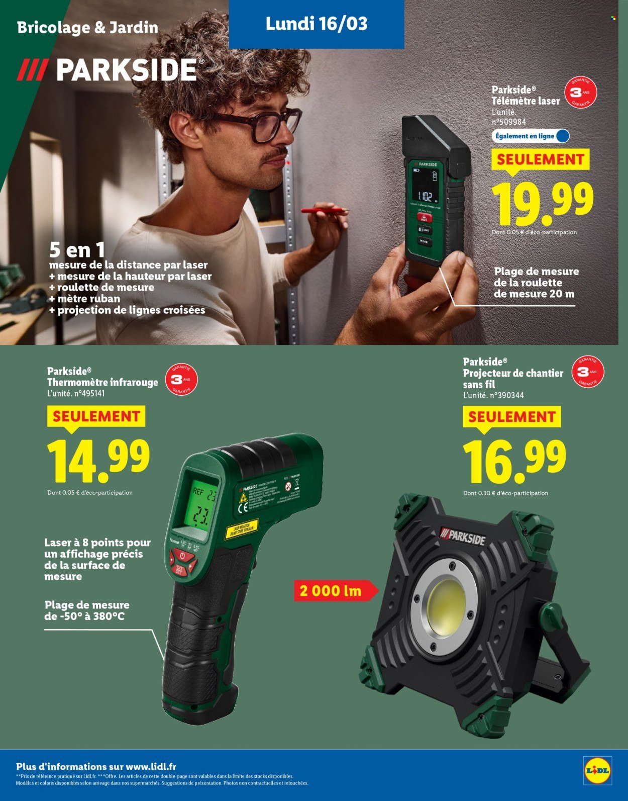 Catalogue LIDL - Plus de 400 produits Parkside (2026-03-02 - 2026-03-23)