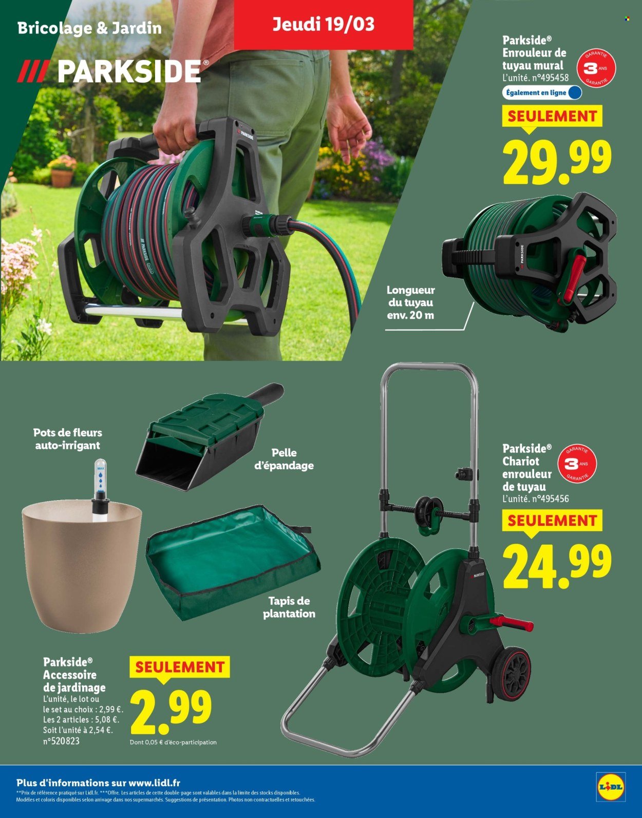 Catalogue LIDL - Plus de 400 produits Parkside (2026-03-02 - 2026-03-23)